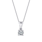 0,40 ct. Diamant Solitärhalskette