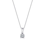 0,50 ct. Diamant Solitärhalskette