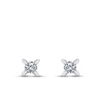0,20 ct. Diamant Solitär Ohrringe