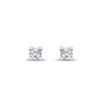 0,30 ct. Diamant Solitär Ohrringe