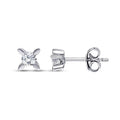 0,30 ct. Diamant Solitär Ohrringe