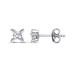 0,40 ct. Diamant Solitär Ohrringe