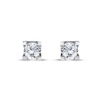 0.70 ct. Diamant Solitär Ohrringe