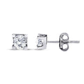0,80 ct. Diamant Solitär Ohrringe