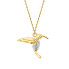 Gold Specht Halskette