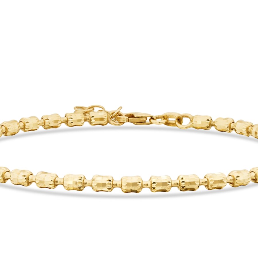 Perlenarmband aus Gold