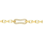 Trend-Armband aus Gold