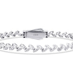 Stein-Armband mit Verschluss aus Gold