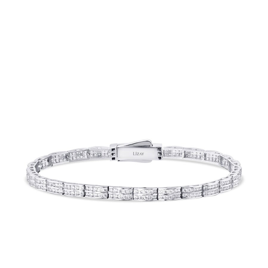 Armband mit Stein aus Gold