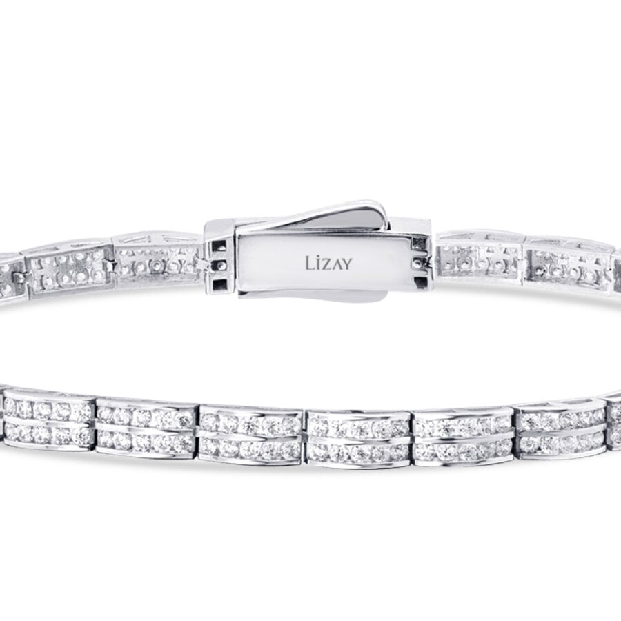 Armband mit Stein aus Gold