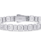 Baguette-Armband mit Stein aus Gold