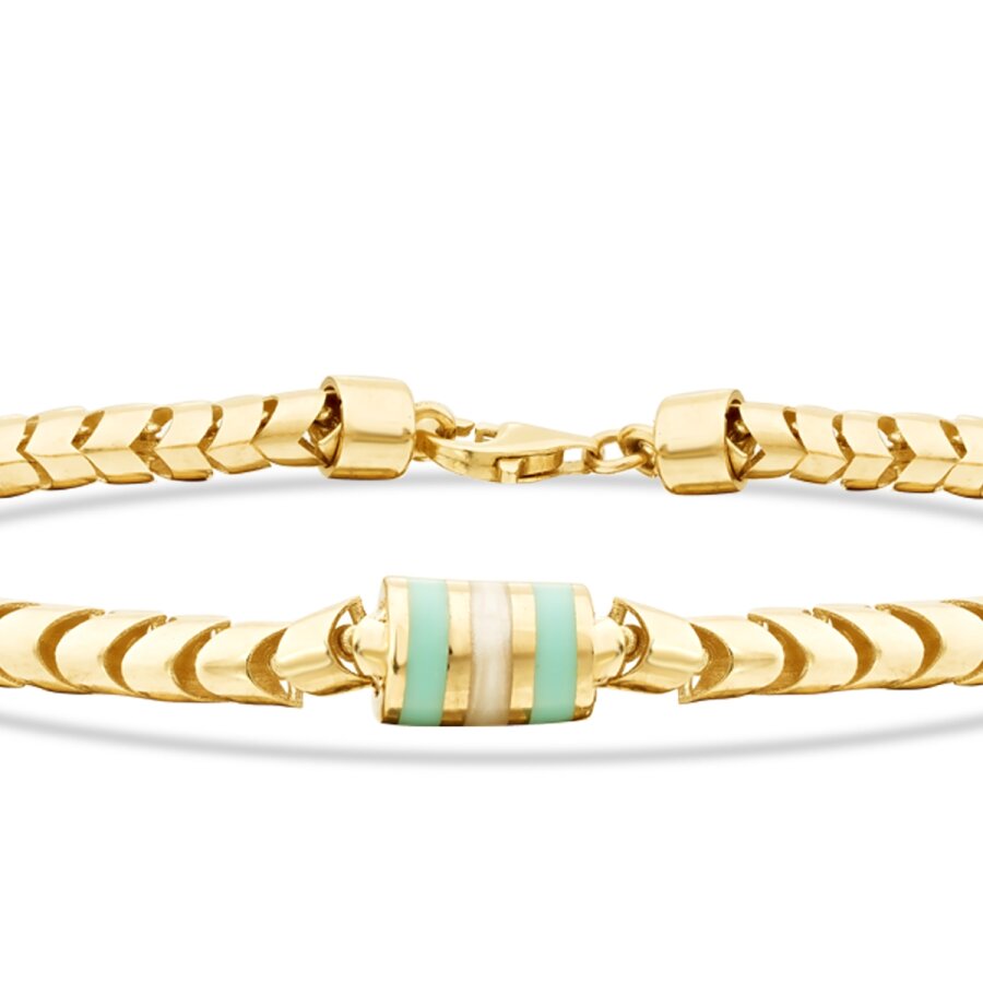 Trend-Armband aus Gold