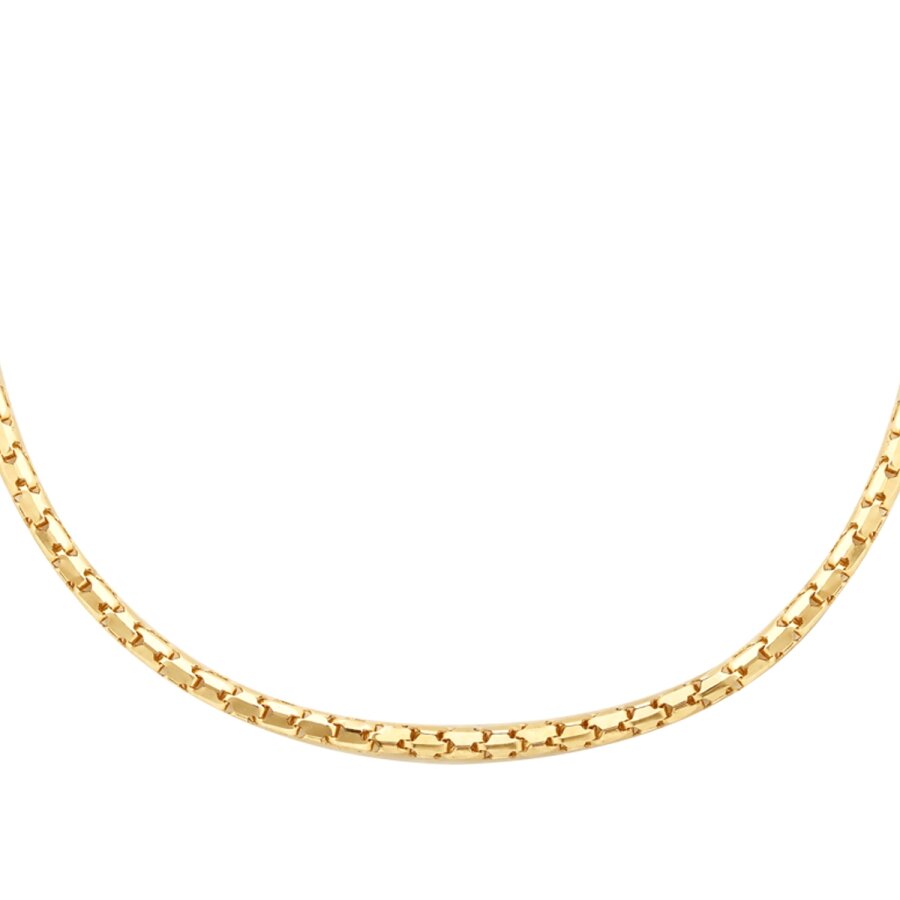 Trend-Gliederkette aus Gold