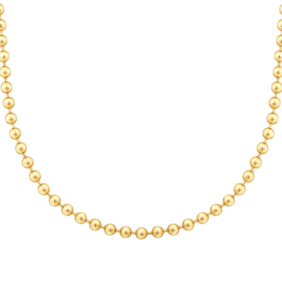Kugelkette aus Gold