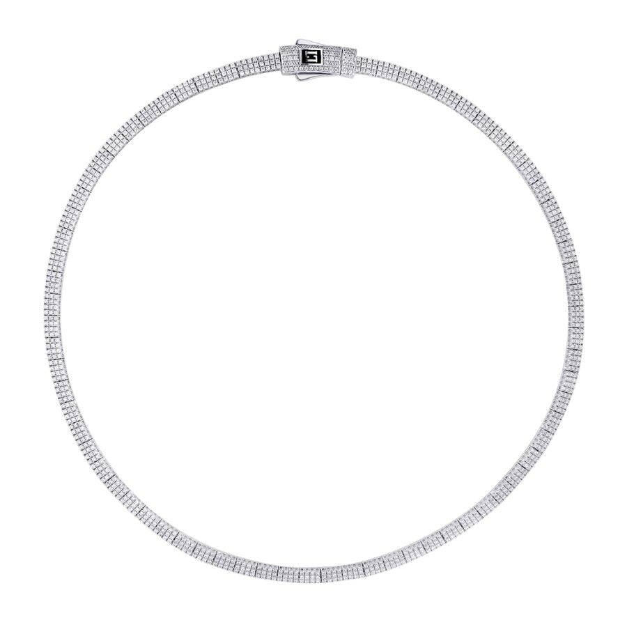 Gold Tennis Halsband