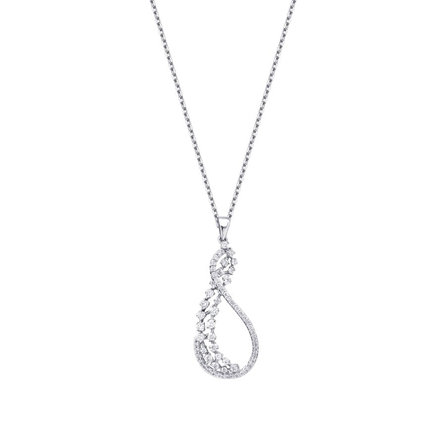 0,66 ct. Diamant Trend Halskette
