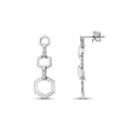 0,29 ct. Diamant Baguette Ohrringe