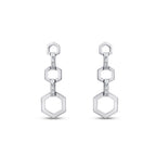 0,29 ct. Diamant Baguette Ohrringe