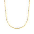Kugelkette aus Gold