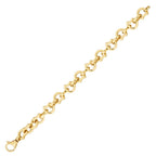 Trend-Gliederarmband aus Gold