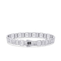 Baguette-Armband mit Stein aus Gold