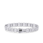 Baguette-Armband mit Stein aus Gold