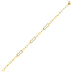 Trend-Armband aus Gold