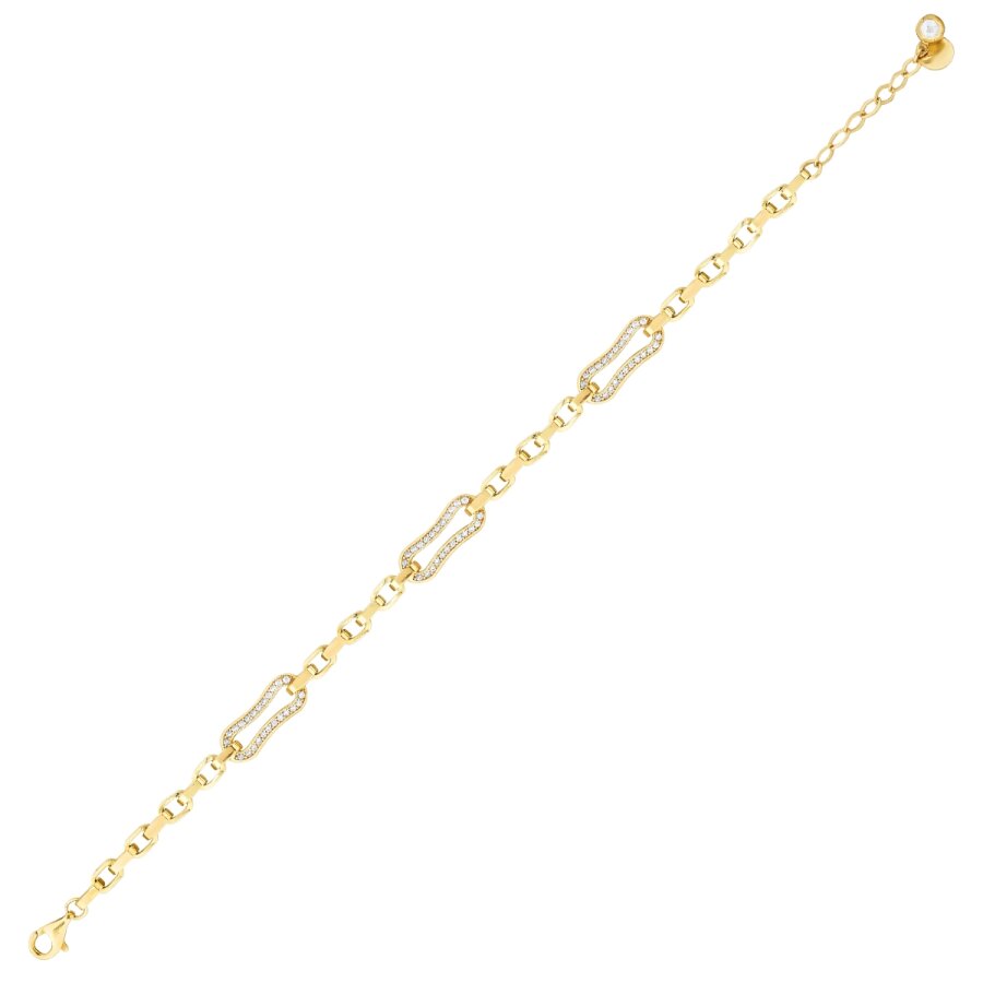 Trend-Armband aus Gold