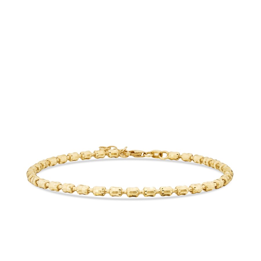 Perlenarmband aus Gold