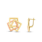 Fashion-Ohrringe aus Gold