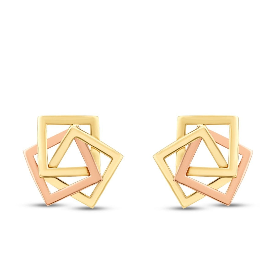 Fashion-Ohrringe aus Gold