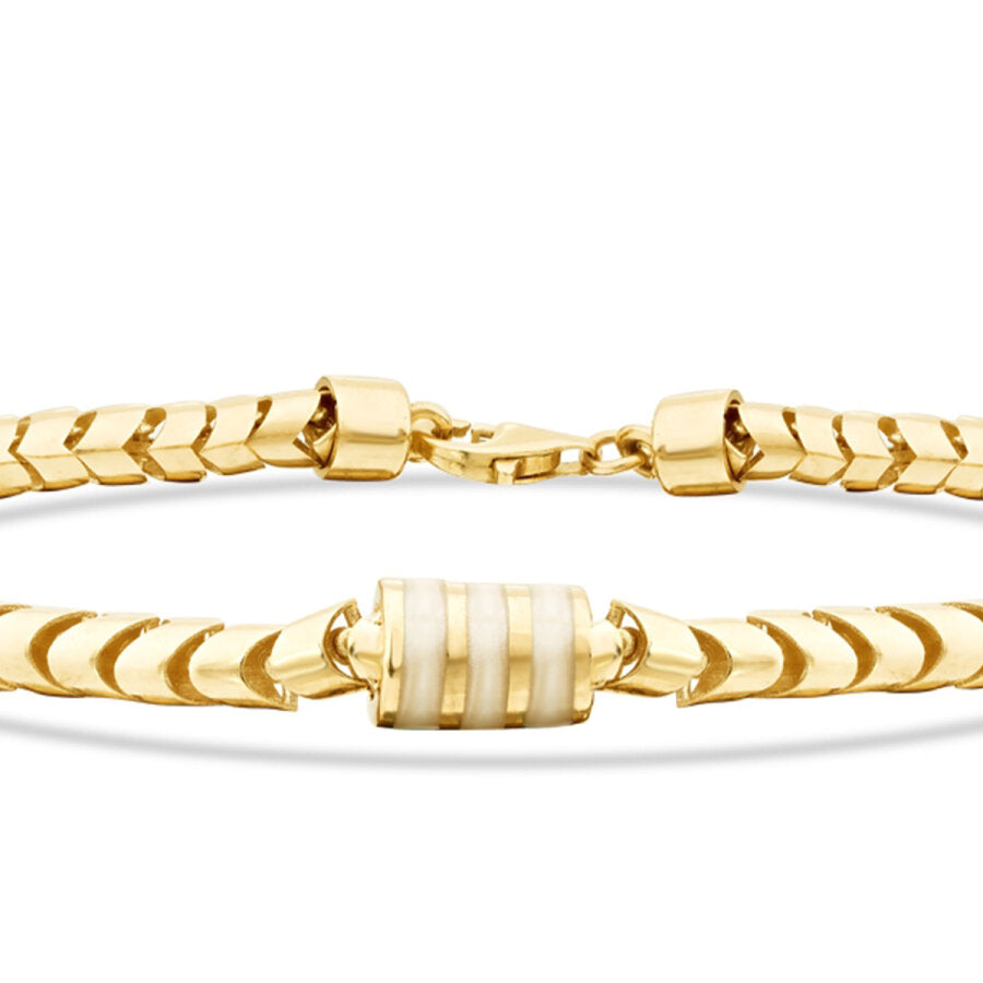 Trend-Armband aus Gold