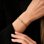 Trend-Armband aus Gold