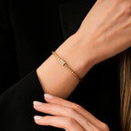 Trend-Armband aus Gold