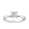 0,80 ct. Diamant Prinzessin Solitär Verlobungsring