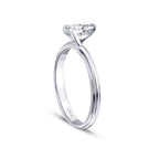 0,60 ct. Diamant Tropfen Solitär Verlobungsring