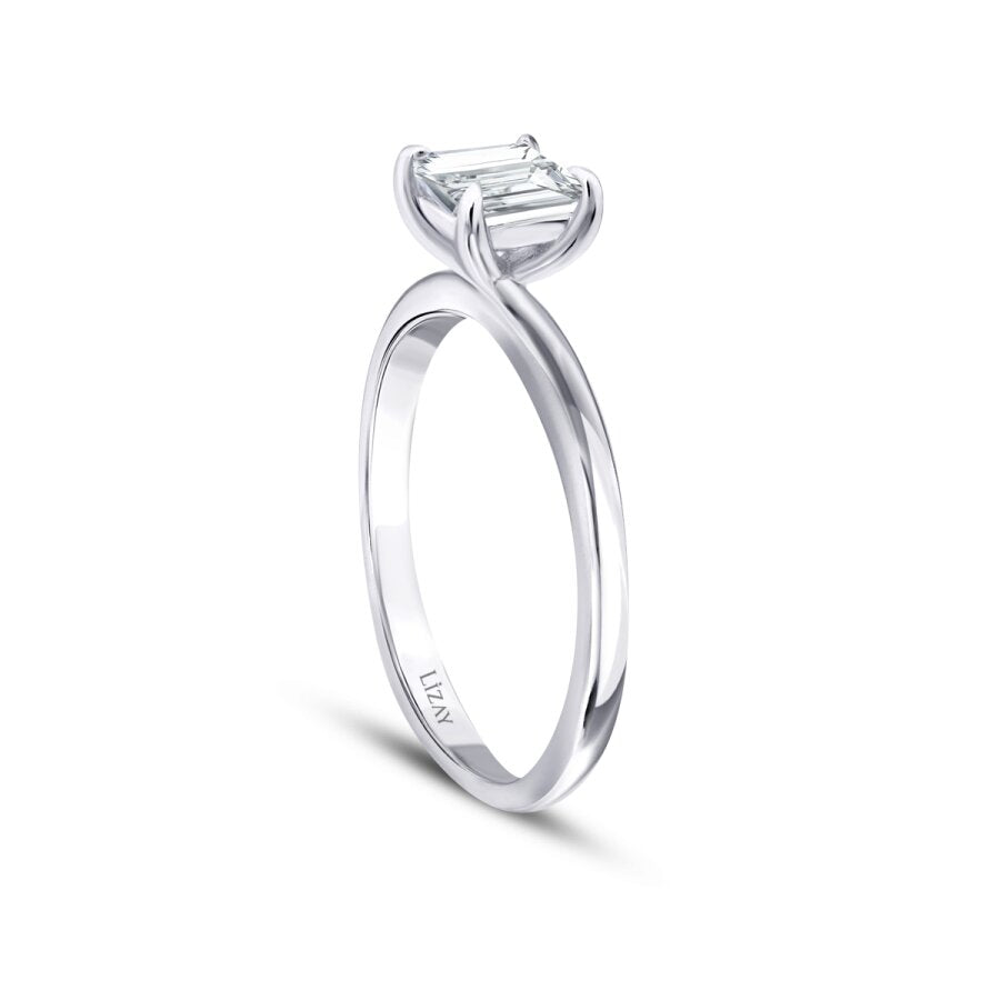 0,60 ct. Diamant Prinzessin Solitär Verlobungsring