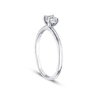 0,40 ct. Diamant Prinzessin Solitär Verlobungsring