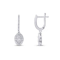 0,51 ct. Diamant Baguette Ohrringe