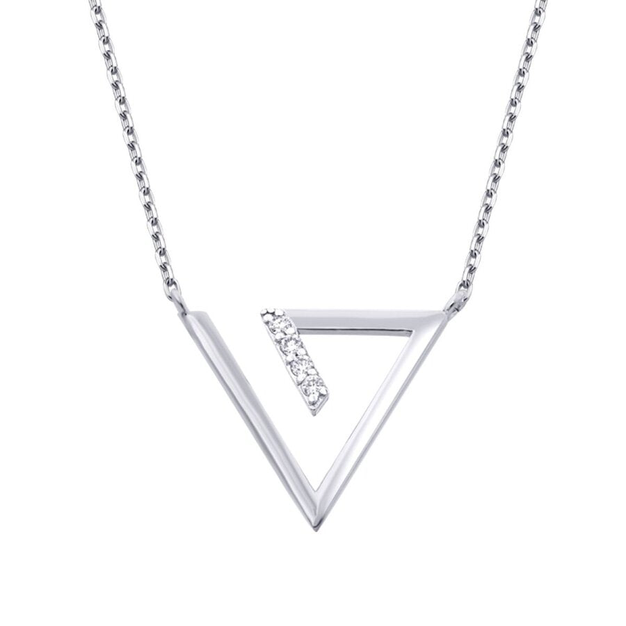 0,05 ct. Diamant Trend Halskette