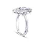 0,57 ct. Diamant Trend Baguette Ring
