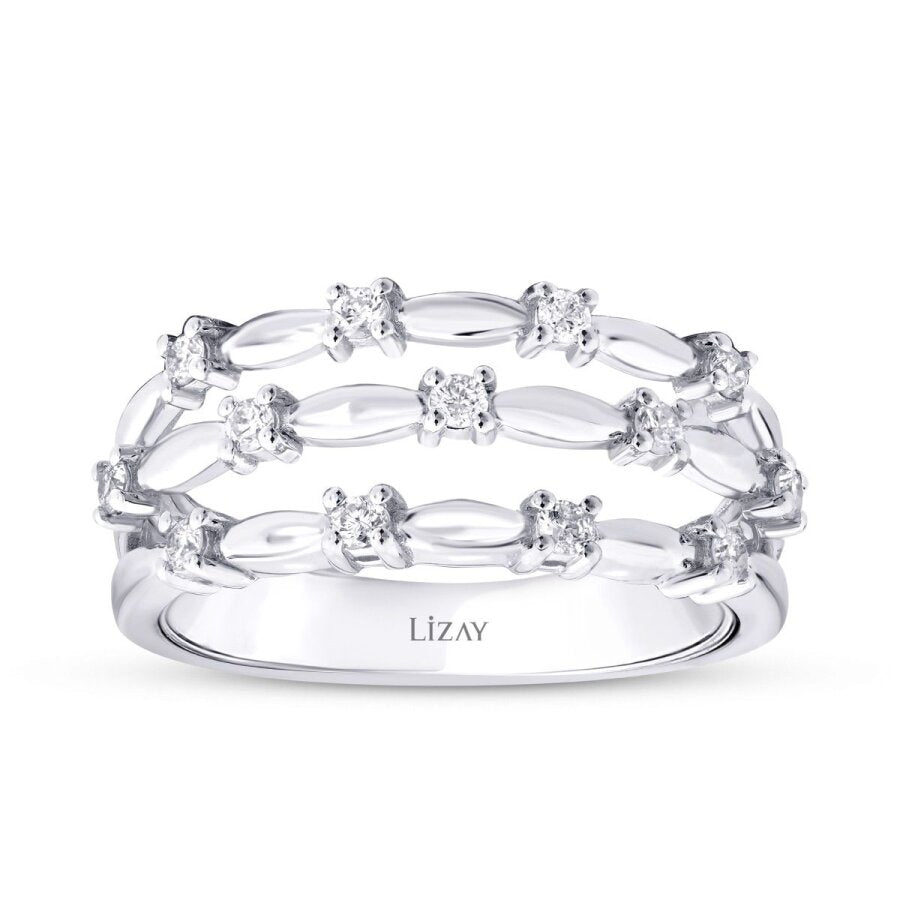 0,24 ct. Diamant Trend Ring