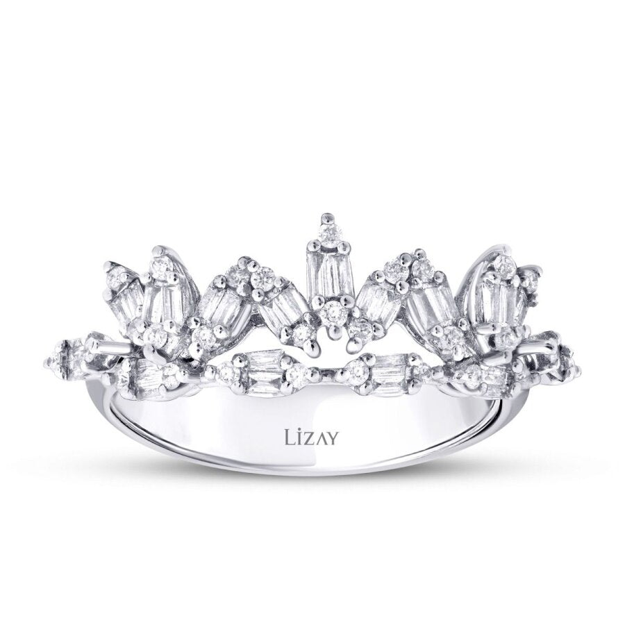 0,41 ct. Diamant Baguette Ring