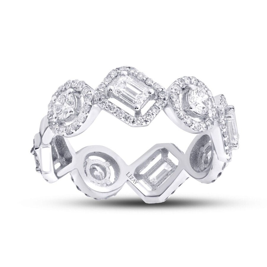 1.54 ct. Diamant Trend Eternity Ring