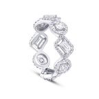 1,54 ct. Diamant Trend Memoire-Ring