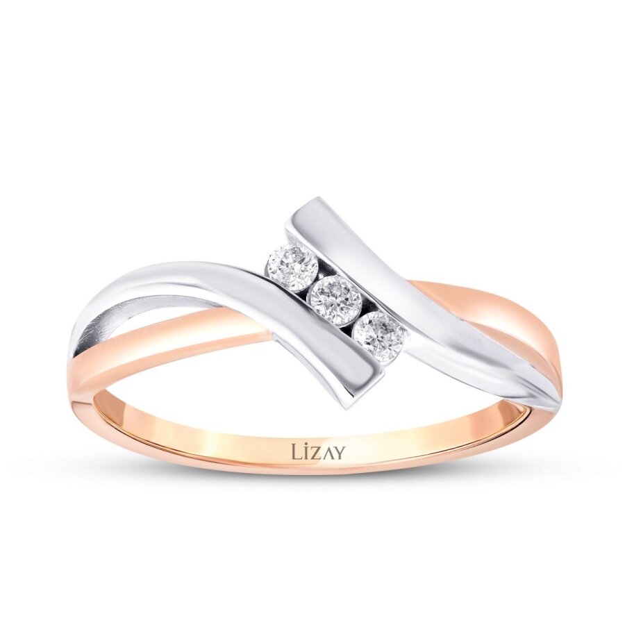 0,09 ct. Diamant Trend Ring