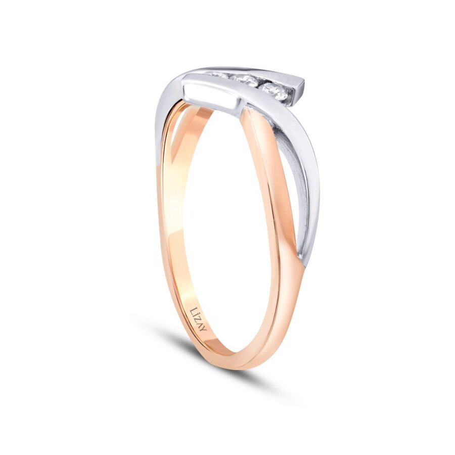 0,09 ct. Diamant Trend Ring