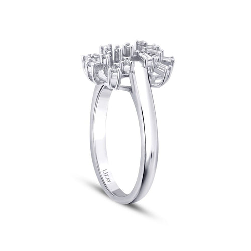 0.28 Karat Diamant Baguette Trend Ring