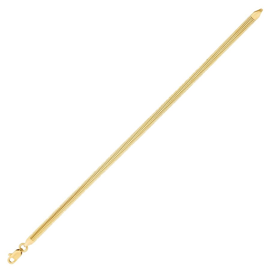 Gold Schlangenkette Armband