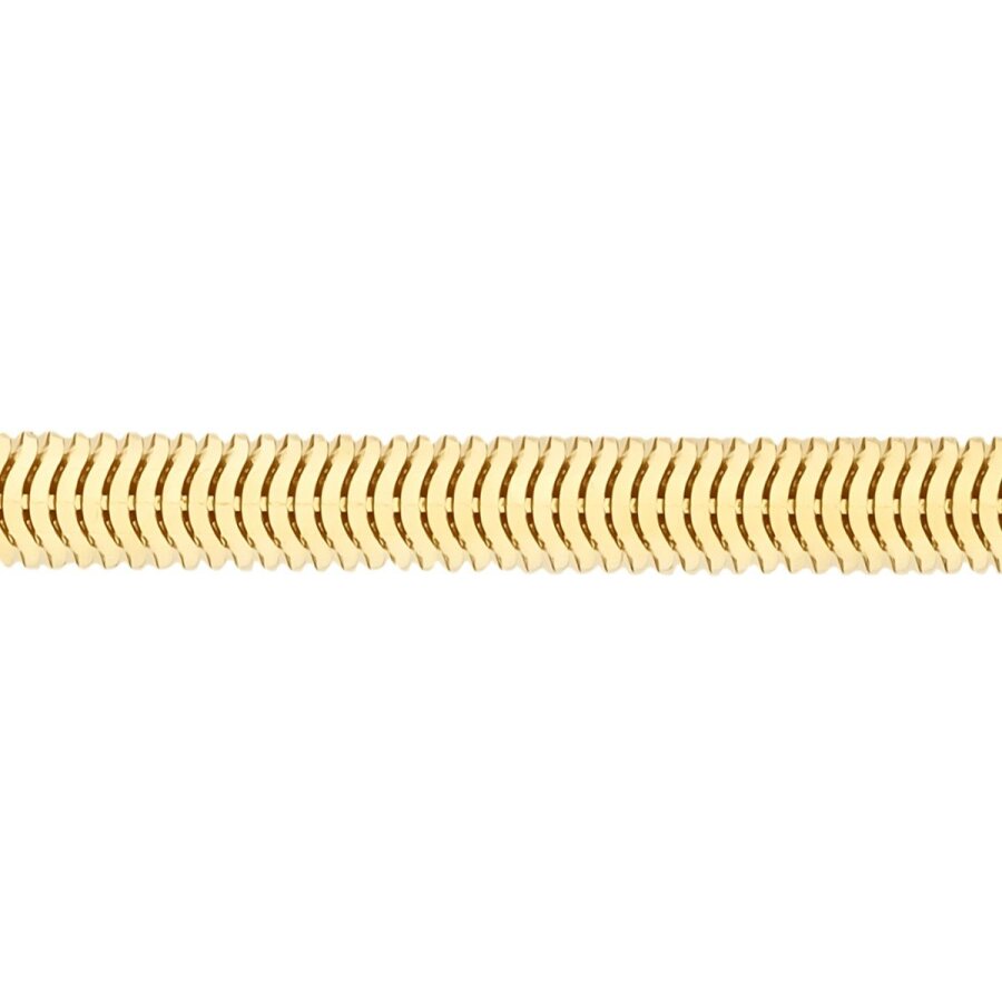 Schlangenkette-Armband aus Gold